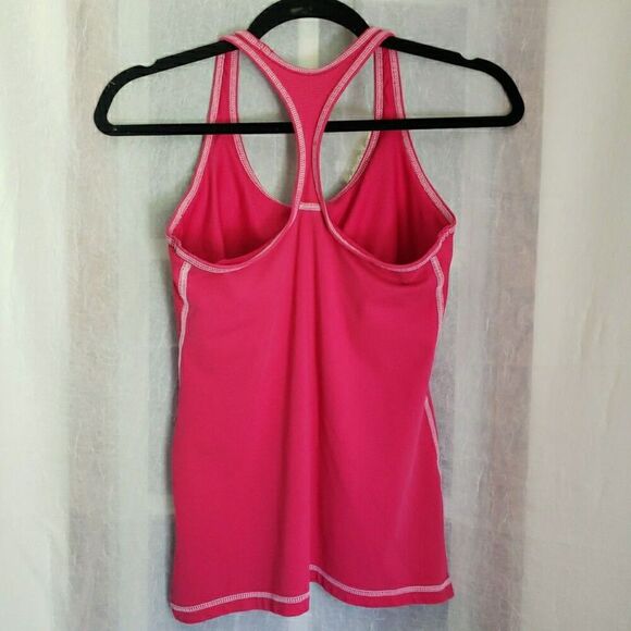 Nike Dri-Fit Pink Activewear Tank Top Women's Size M (8-10) - Picture 3 of 10